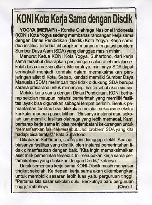 Kliping jogja terbaru